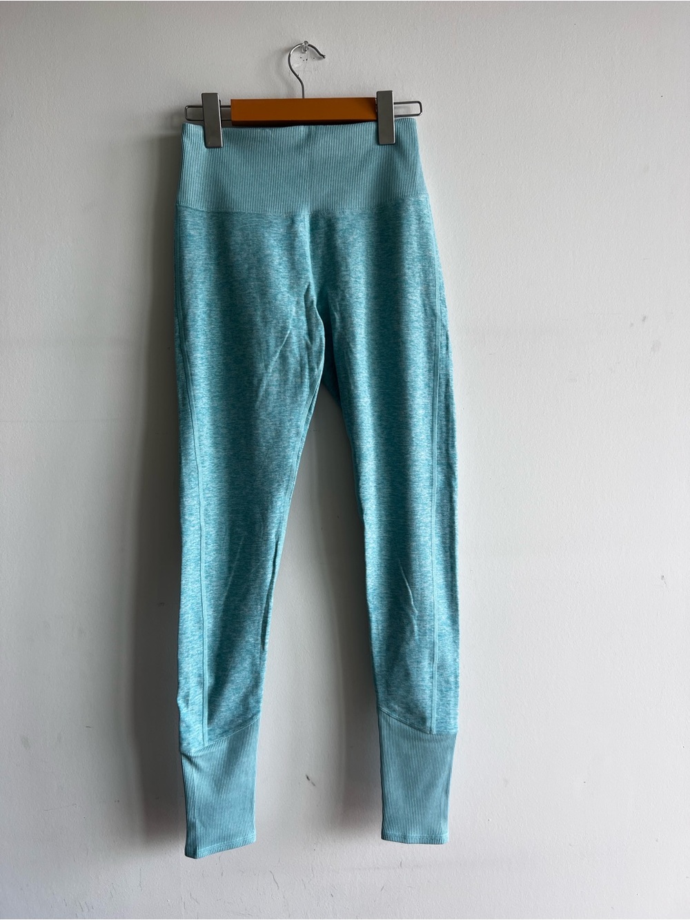 ALO Yoga Teal Seamless High-Waist Leggings